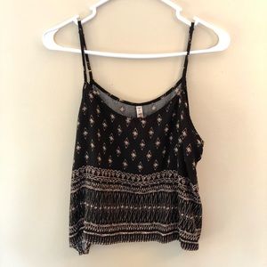 Black and Tan tank top